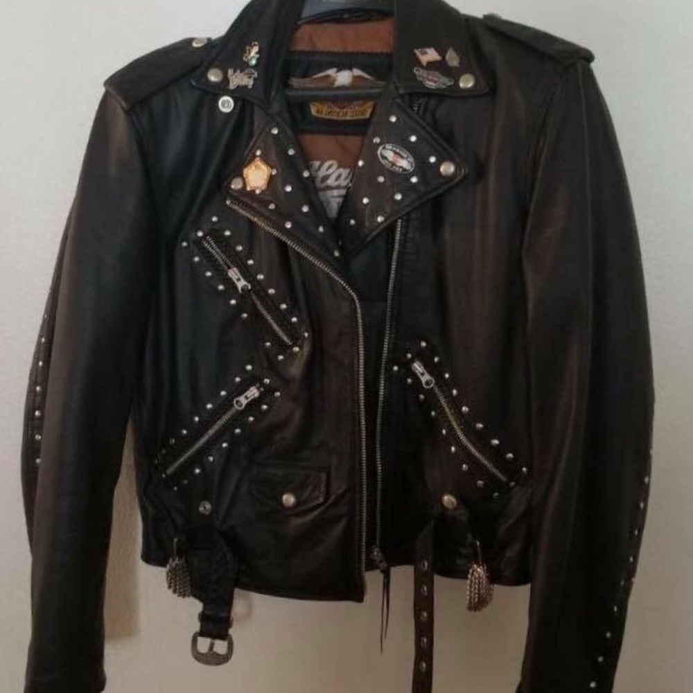 Ladies Harley Davidson Leather Jacket